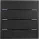 Merano 32 X 32 inch Black Outdoor Bistro Table